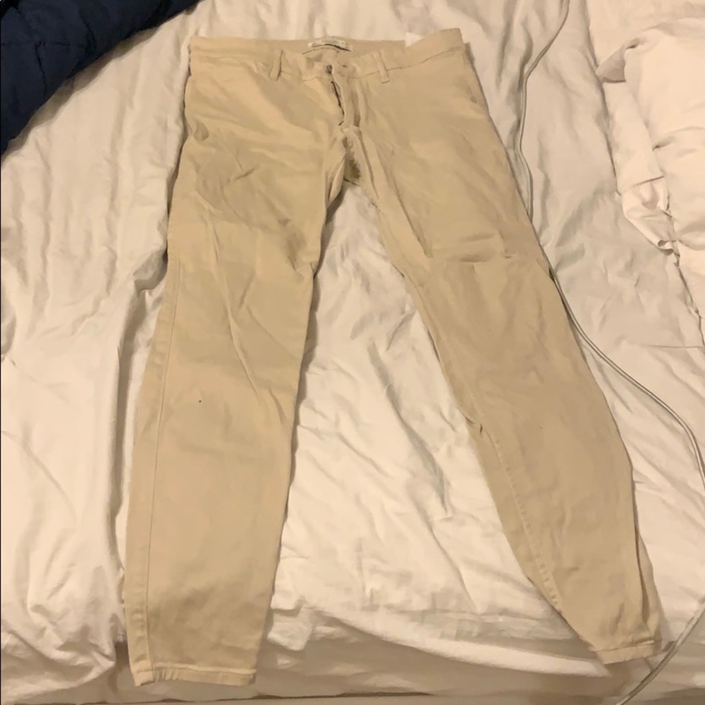 Khaki Jeggings